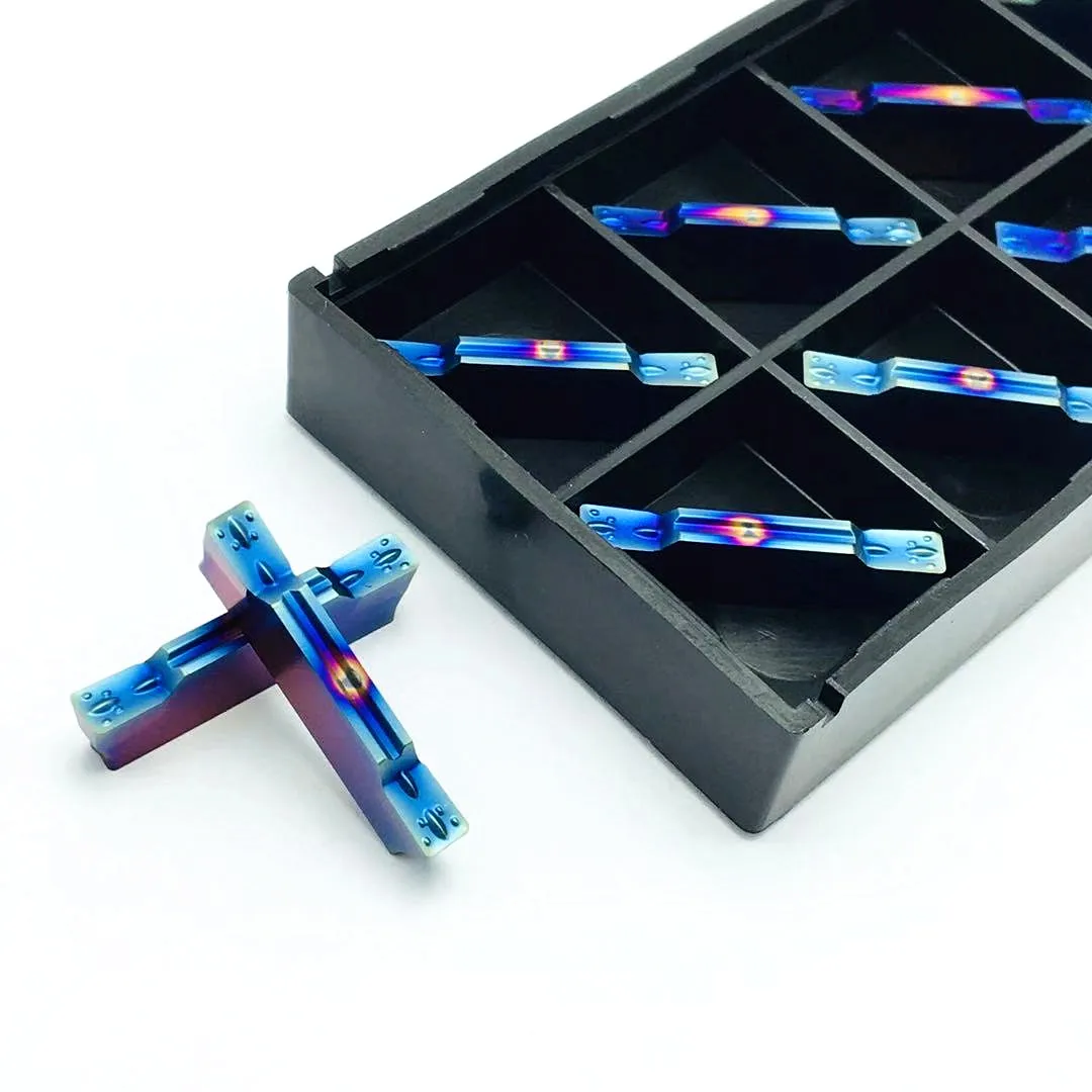 

10pcs high quality MGMN300 M original slotted carbide blade CNC grooving tool separation turning tool stainless steel MGMN 300