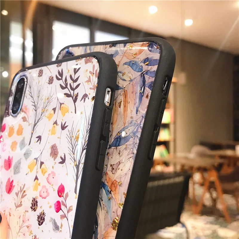 Блестящий чехол из золотой фольги для телефона iphone 12 Mini 11 Pro max X XR XS MAX 6 7 8 plus мягкий