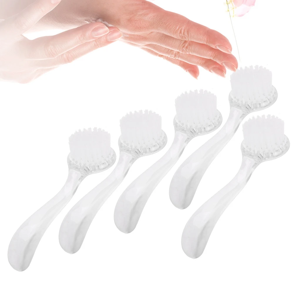 

5pcs Soft Nail Dust Cleaning Brush Nail Art Powder Removal Brushes Manicure DIY Tool Nail Supplies Cleaning Nail Dust Brush