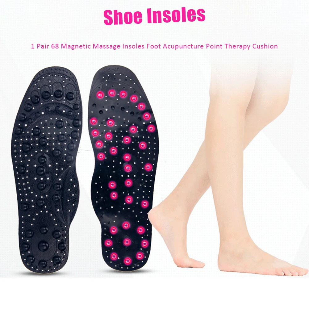 

1 пара, магнитные массажные стельки для ног