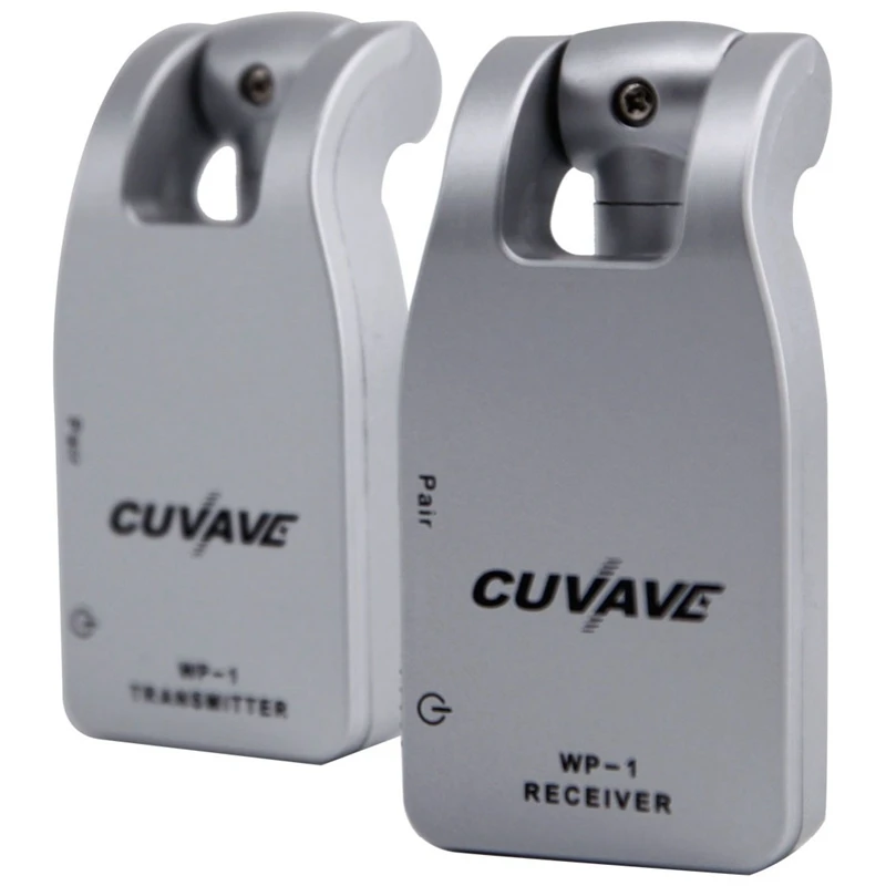 Cuvave Wp-1 2 4G Беспроводная гитарная система передатчик и приемник Встроенный