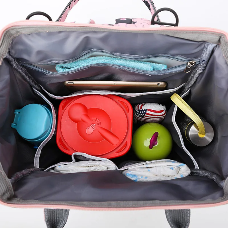 

2021 New Diaper Bag Large Capacity Mummy Backpack Portable Backpack For Mom Large Capacity Nappy Maternity Maternity Backpack