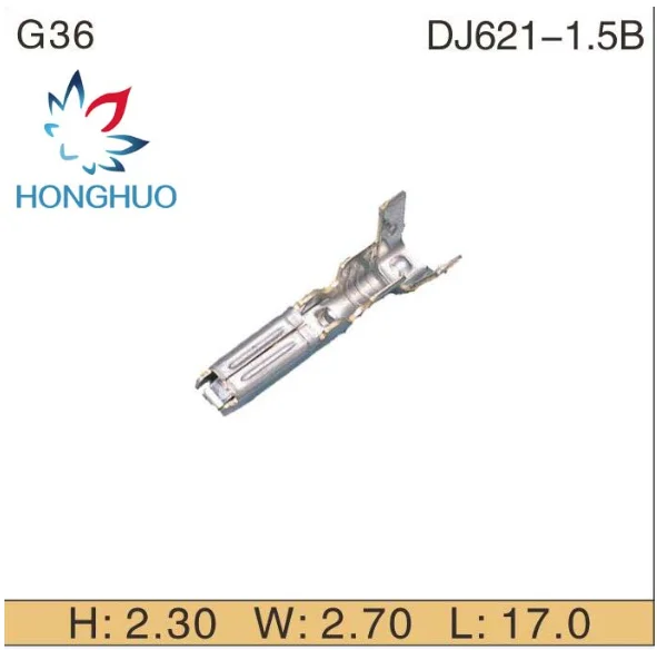 Бесплатная доставка 100 шт авто обжимной терминал G36 DJ621-1.5A для авто tyco разъем, реплицемент 183025-1