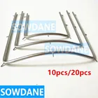 Ортодонтический инструмент из нержавеющей стали, 10127,3 см, 10 шт.20 шт.