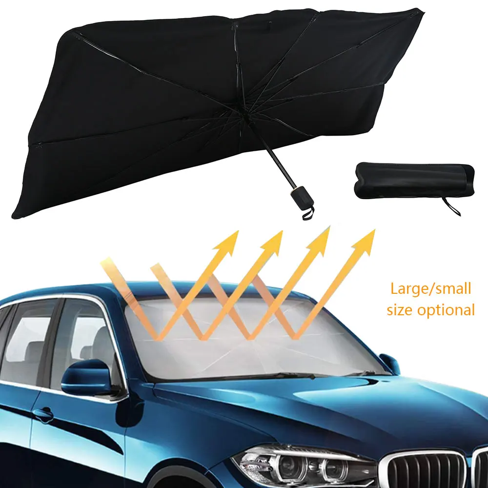 Наружный автомобильный Солнцезащитный УФ чехол на лобовое стекло Складная