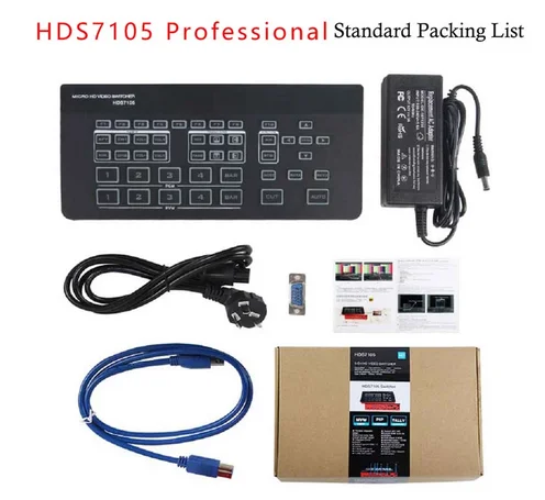 DeviceWell HDS7105 Blackmagic Design ATEM Mini Pro/ATEM Extreme HDMI совместимый переключатель потока в