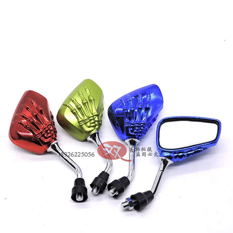 Мини зеркало заднего вида для мотоцикла 8/10 мм|Боковые зеркала и аксессуары| |