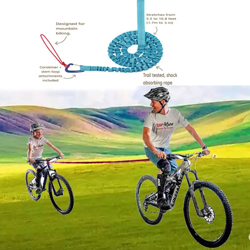 Трос для горного велосипеда раллийный трос тяга эластичный буксировочный