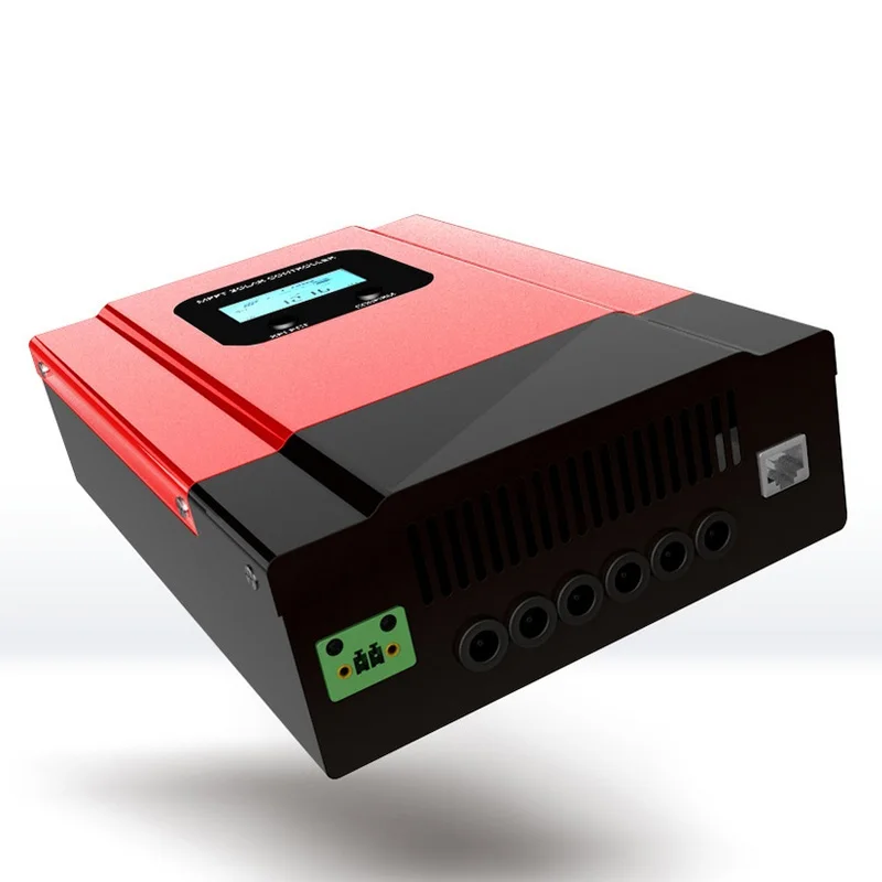 ESmart 3LCD умный контроллер заряда макс 150VDC с датчиком температуры батареи RS485 40A 60A 12V