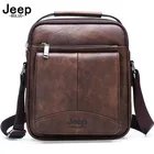 Сумка-мессенджер Мужская JEEP BULUO, из спилка, многофункциональная, деловая, вместительная
