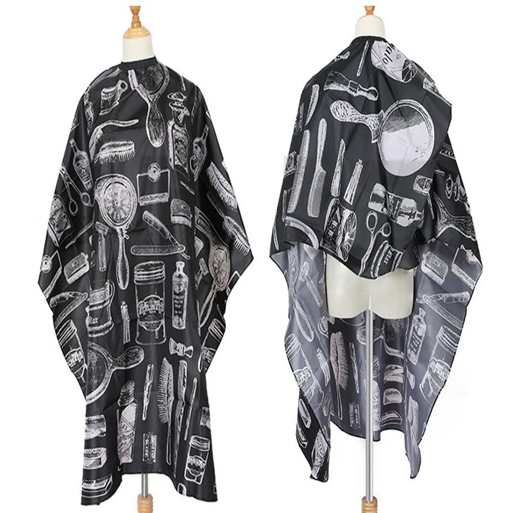 

Retro Haircut Apron For Adult Haircut Capes Hemming Sewing Clip Design Neckline Design Salon Barber Cape Hairdressing Apron
