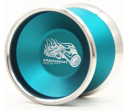 Новое поступление St. Ambassador2.0 YOYO сильная производительность 6061 сфера и нержавеющая сталь внешнее кольцо для профессионального соревнования 1A - Цвет: green