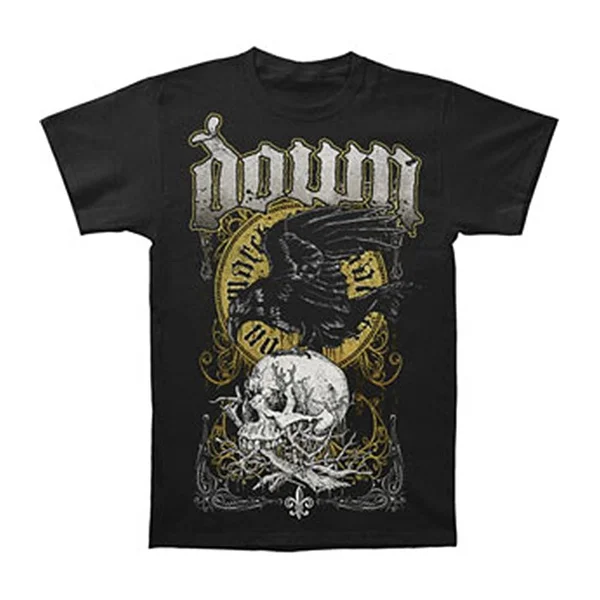 

Down Men's Swamp Skull T-shirt X-Large Black Printed T Shirts,Leisure T-Shirt, men's cotton T-shirt,short sleeved T-shirt,