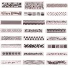 Пластиковый шаблон для тиснения листа, трафарет, сделай сам, альбом для скрапбукинга, изготовление карточек 95AA