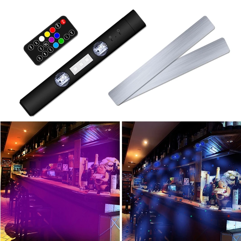 

Car LED Atmosphere Lamp RGB Roof Ceiling Star Light USB Wireless Automotive Interior Decorative Light for Home Party Decoration