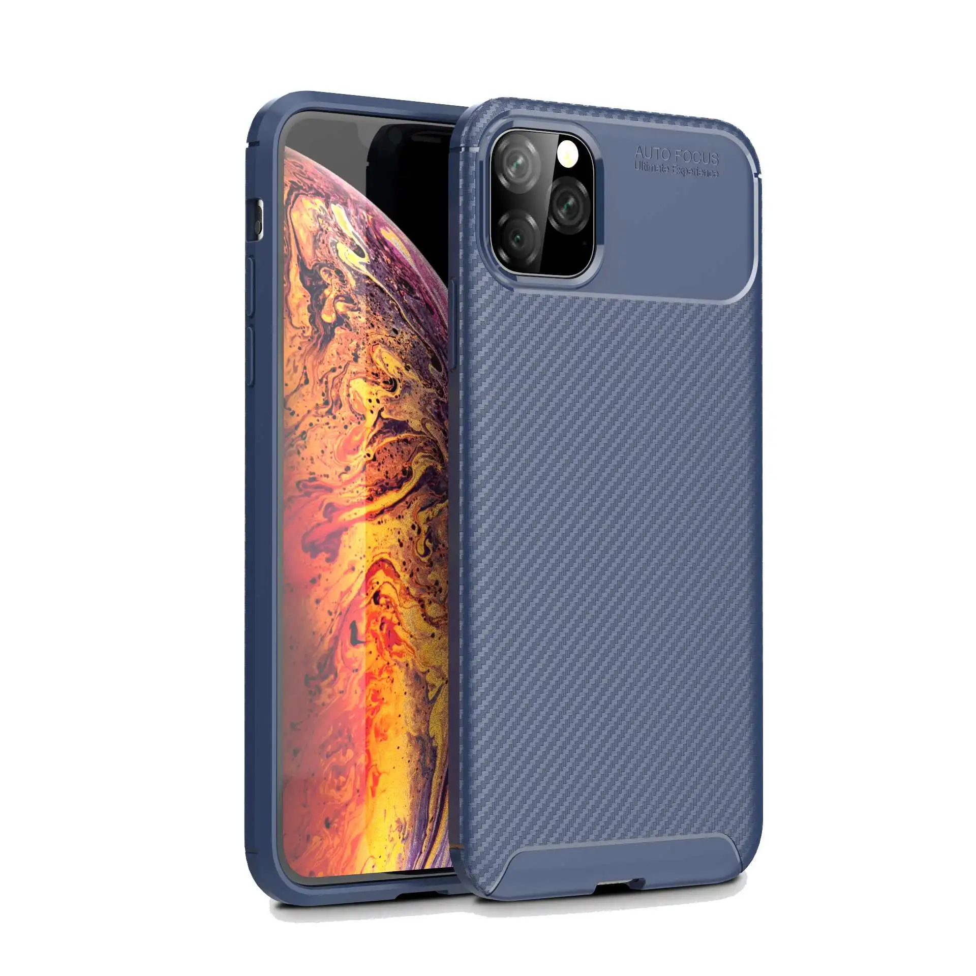 Чехлы для Huawei P30 Y9 2019 Nova 3i Honor 8x10 Youth Mate 20 Lite Pro Cover Beetle из углеродного волокна