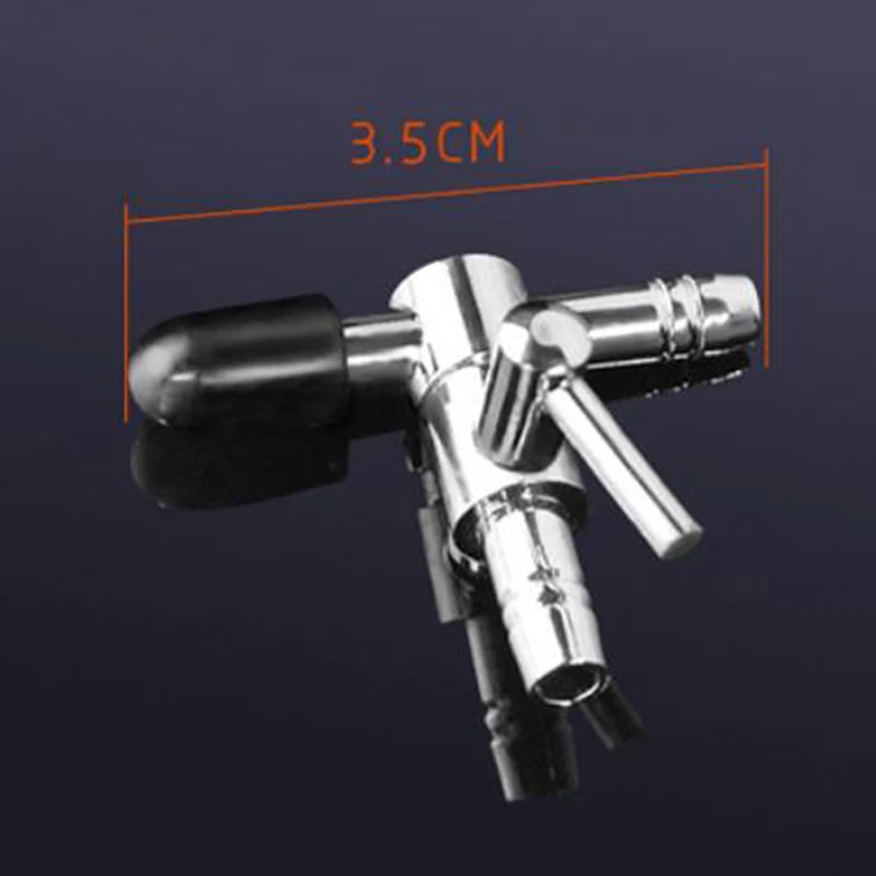 Воздушный насос для аквариума трубка воздушного потока из нержавеющей стали