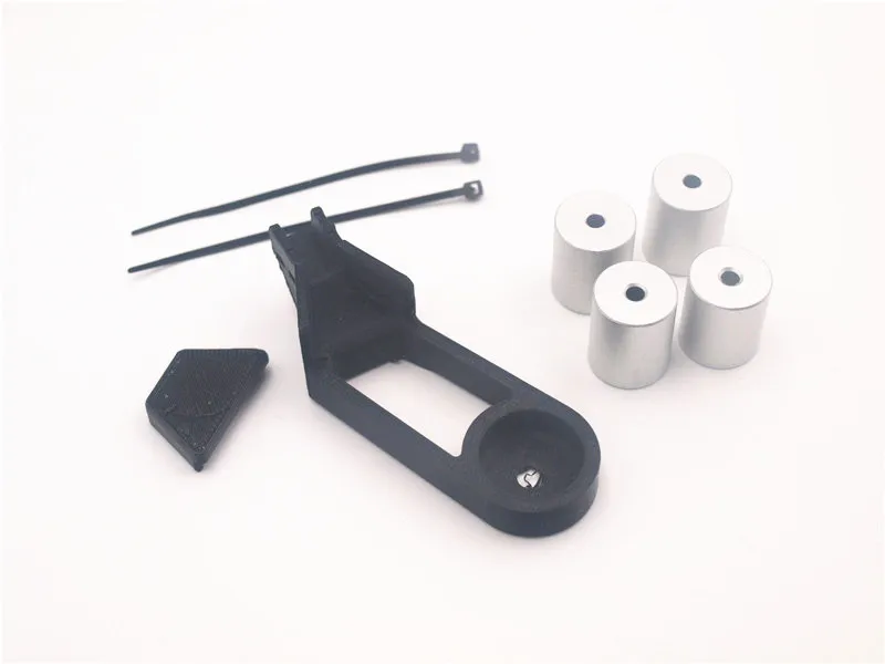 

CR-10/ cr10S 3d принтер однотонный спейсер/с y axis wire retrain CR-10 Алюминиевый Твердый кронштейн для крепления на кровать