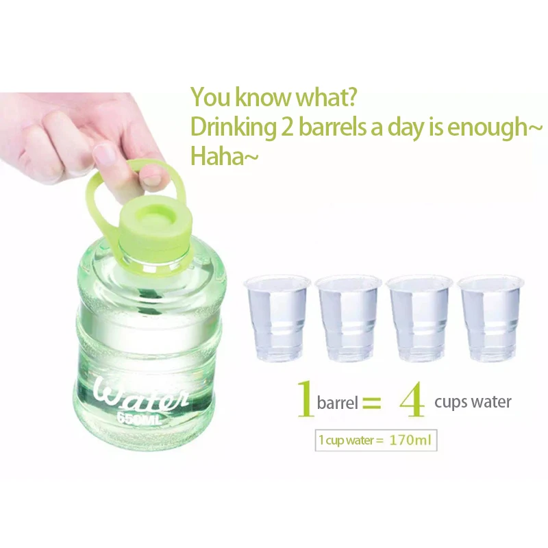 Large-capacity plastic cups Mini bucket Portable leak-proof hydro flask selladora de vasos plasticos | Дом и сад