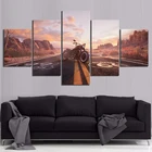 5D Diy алмазная живопись вышивка крестиком изображения номера дорог дорога 66 автомобиля 5 шт. Алмазная вышивка LandscapeZP-3996