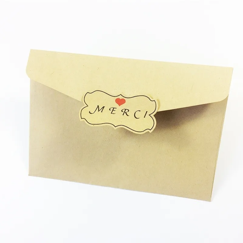 80 шт./лот специальная серия спасибо крафт-клей Подарочная наклейка для выпечки