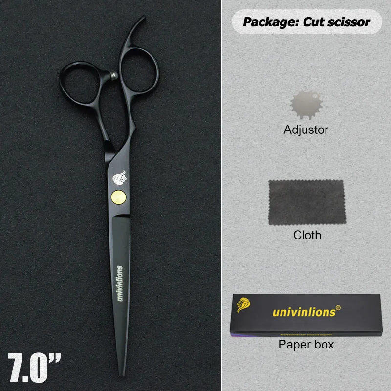 7&quot Pet Dog Grooming Scissors Left Hand Hair Clippers Cat Shears Animals Straight Trimmer Toilettage Lefty | Красота и здоровье