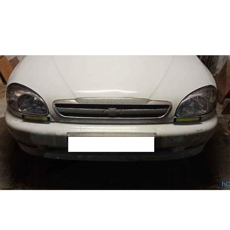 

2Pcs 190x35mm Flexible LED DRL COB Car Daytime Running Lights Waterproof White 12V LED Strip Light Auto Fog Lamp Car accessories