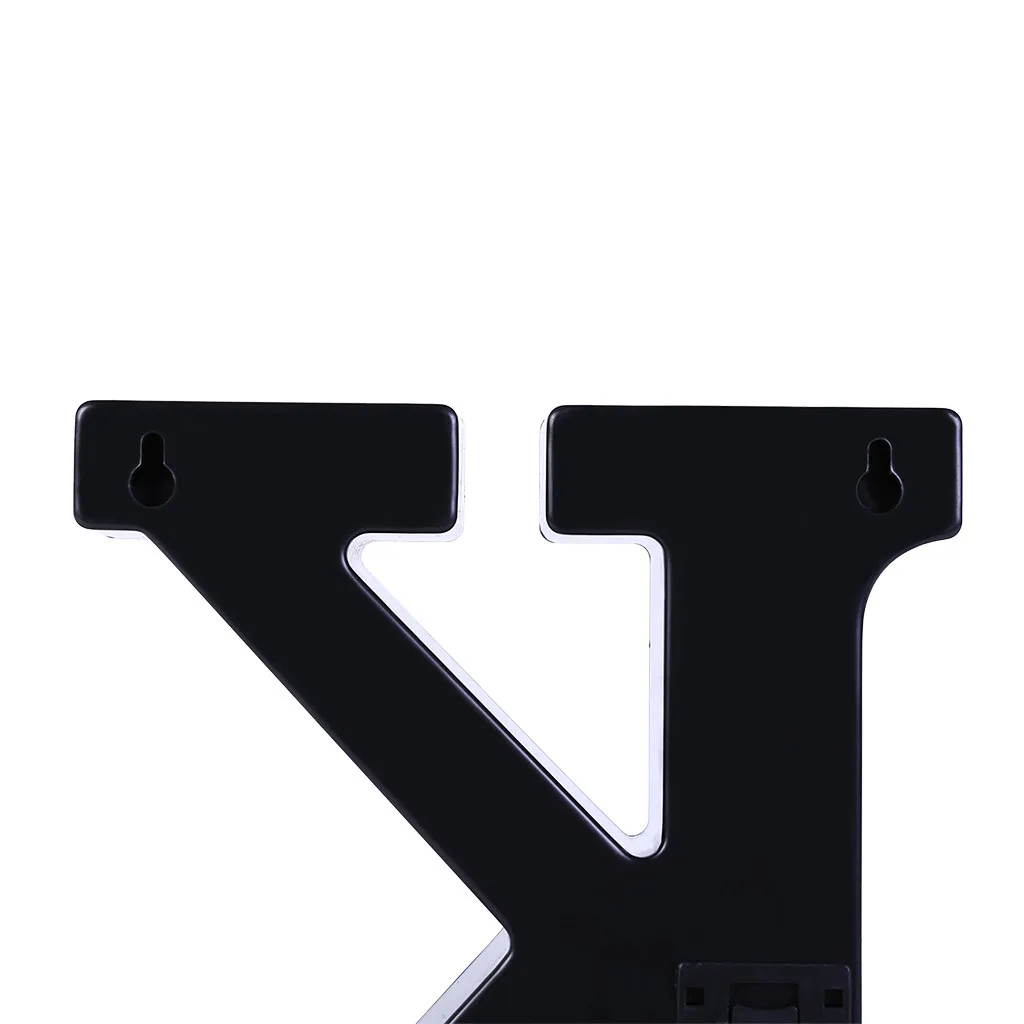 DIY 26 букв светодиодный ночник английский Marquee знак Алфавит 3D Настенный ночник t домашний Свадебный день рождения Жених