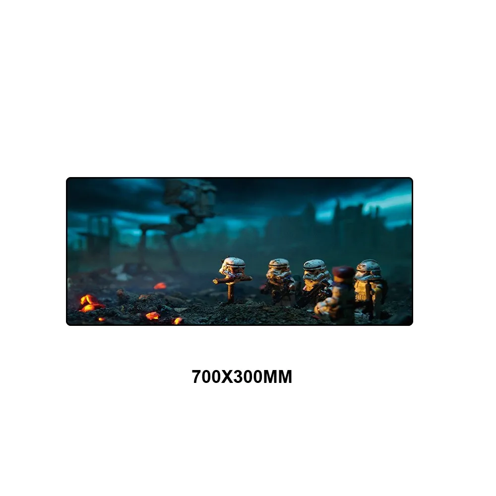 StarWars-062 Коврик для мыши «Звездные войны» Lockedge коврик для мыши XL коврик для мыши с блокировкой края компьютерный коврик для мыши игровой коврик мышь геймер для ноутбука - Цвет: StarWars-062