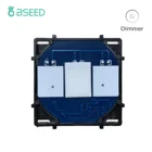 Основание для сенсорного выключателя Bseed европейского стандарта, Wi-Fi, не диммер, переменный ток 110  240 В, 1 клавиша, 2 клавиши, 3 клавиши, контрольный Выключатель без стеклянной панели