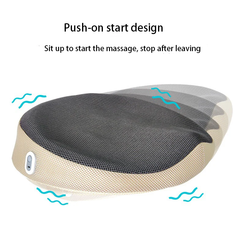 Массажная подушка Электрический массаж бедер тепловой автомобильное сиденье