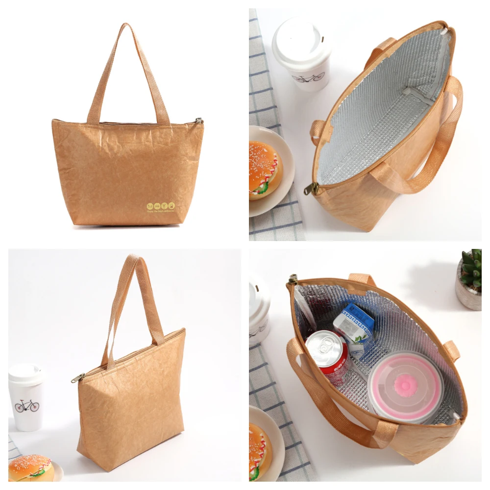 

Складная коробка для завтрака сумка для детей, многоразовый герметичный контейнер для хранения пищевых продуктов, контейнер для еды, Эколо...