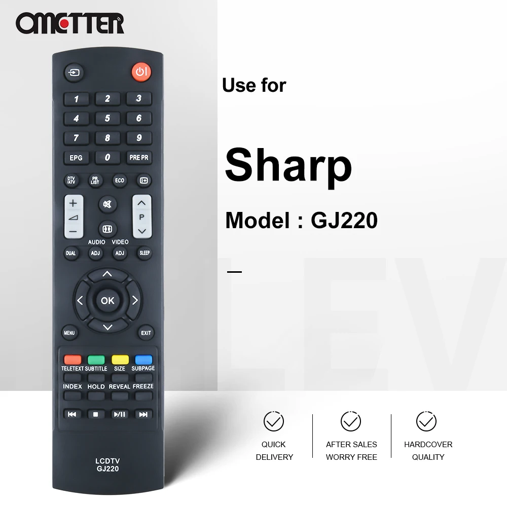 Новый пульт дистанционного управления GJ220 для SHARP LCD TV | Электроника