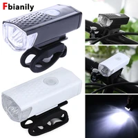 bike light usb rechargeable waterproof 300 lumens front led bike lights cycling lamp torch flashlight bicycle accessories