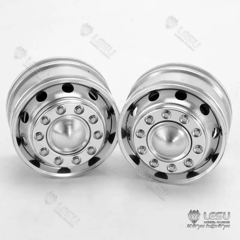 Металлический подшипник передней ступицы LESU для 1/14 RC TAMIYA VOLVO FH12 FH16 тракторный