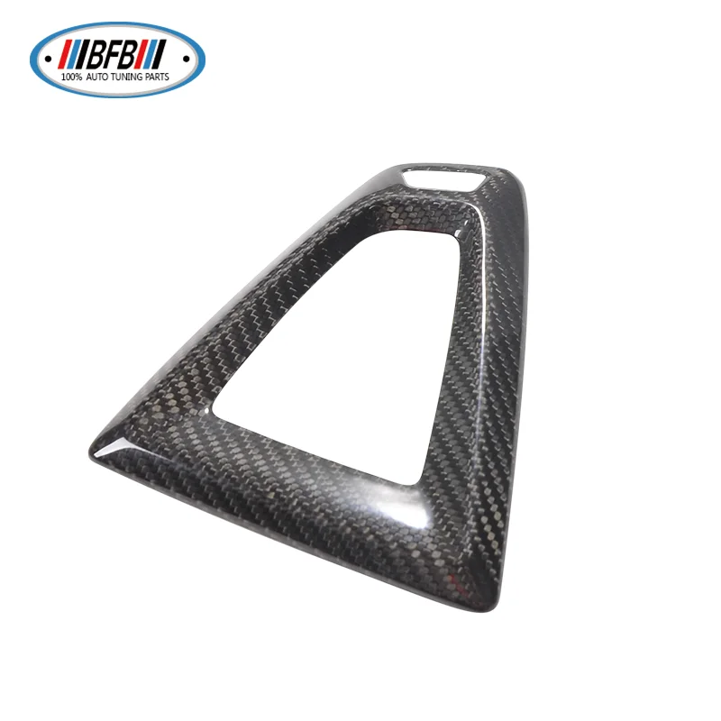 BFB Настоящее сухое углеродное волокно ручка переключения передач рамка консоли