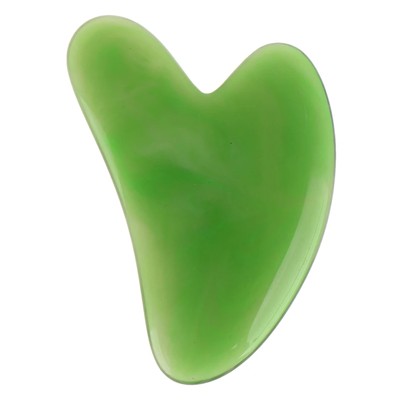 

1 PC Handmade Guasha Massage Scraping Board Artificial Gua Sha Board Face Neck Body Massager Guasha Plate