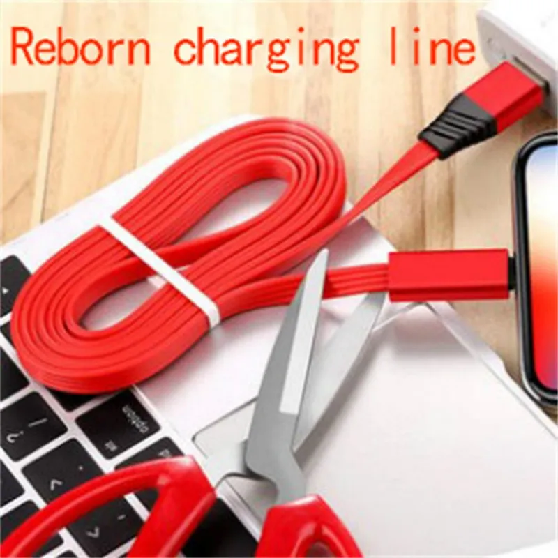Эксклюзивный новый reborn зарядный кабель Micro USB 2.1A ремонтная линия передачи данных