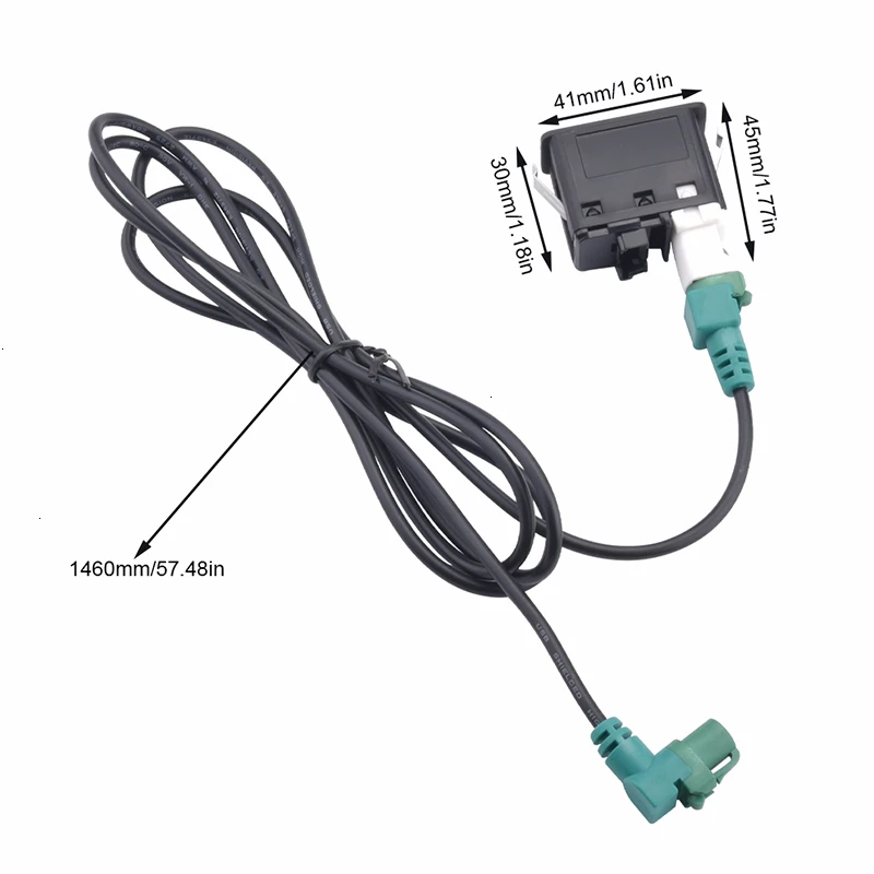 Автомобильный аудиокабель NS Modify AUX in USB кабель переключатель жгутовый провод для