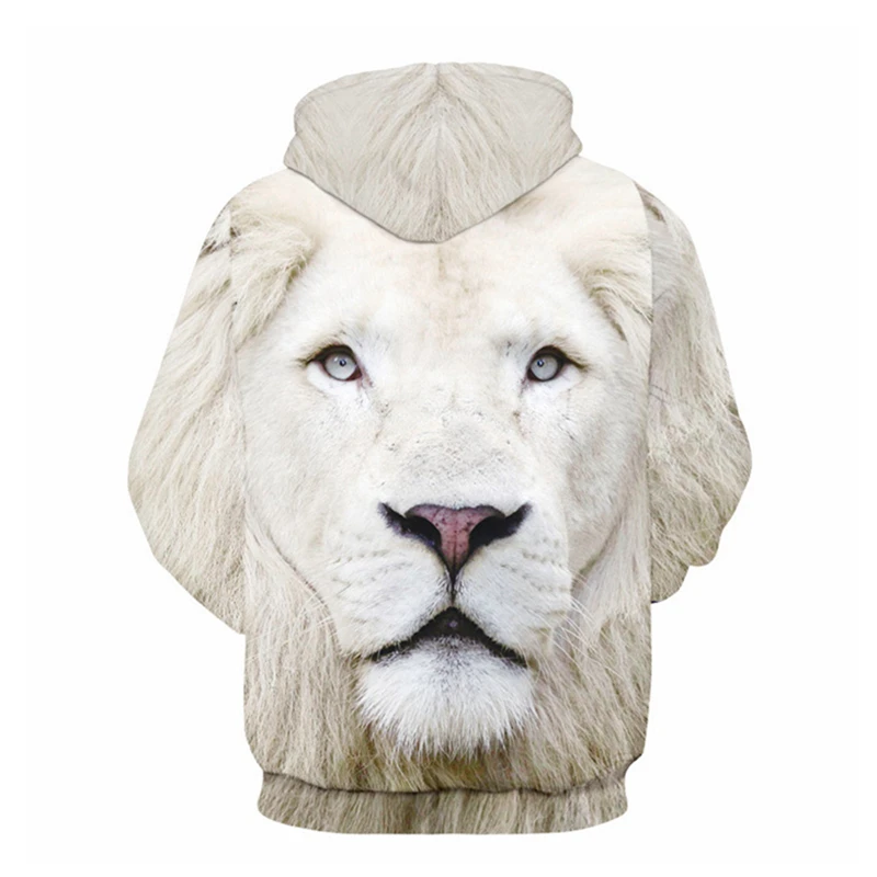 

Lyprerazy Men/Women 3D Sweatshirts Print Lion New Fashion Hoodies Autumn Winter Hooded Pullovers Plus Size Tops