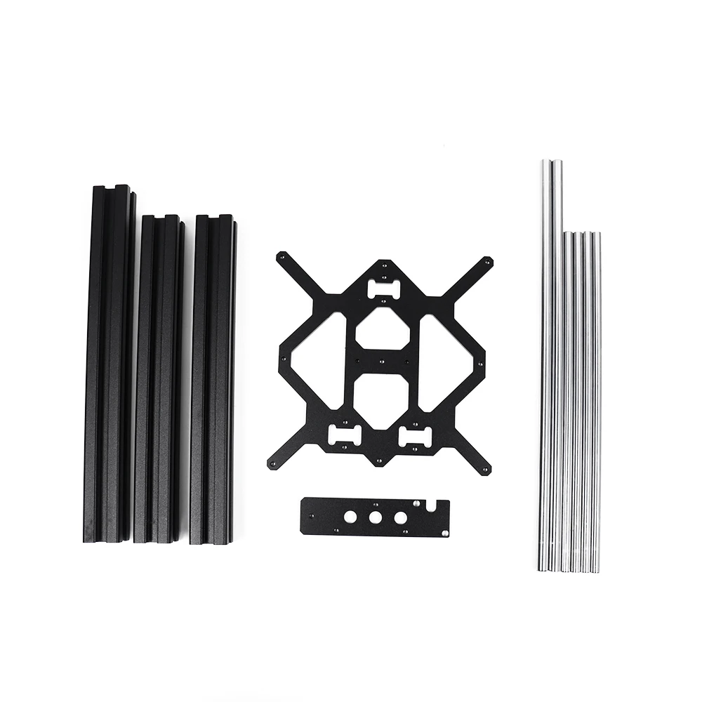 Blurolls Prusa мини 3d принтер Y Carriage 3030 Экструзионная Z Нижняя пластина и гладкие стержни