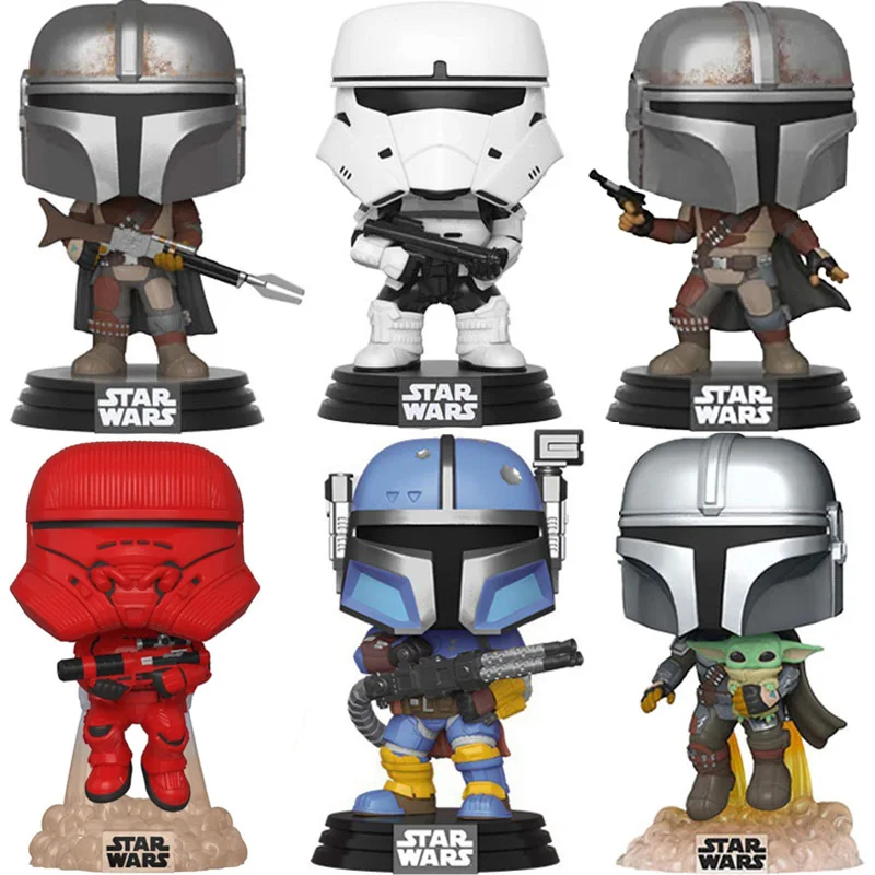 FUNKO POP Звездные войны мандалорианцы #326 с пистолетом #330 #345 ребенком #402 Виниловая