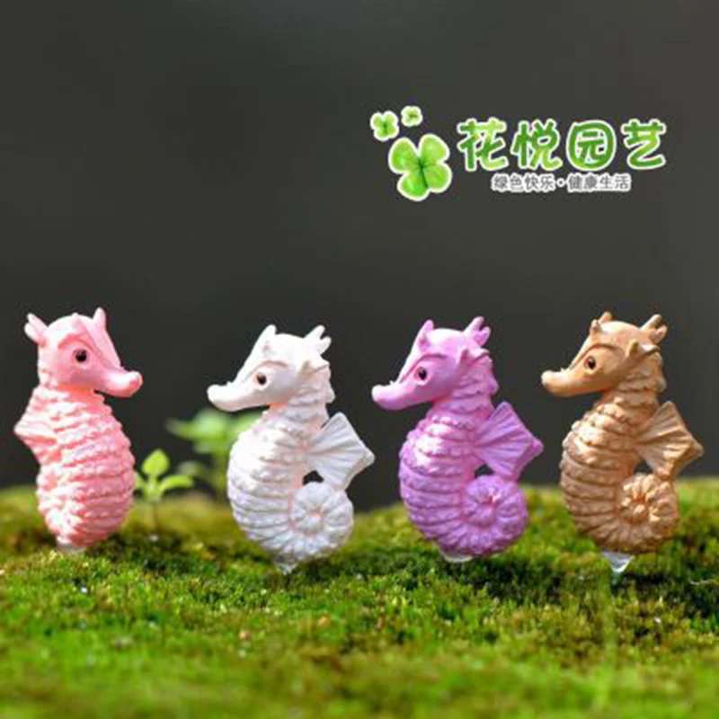 Мини австралийская морская лошадь Тихоокеанский океан гиппокамп модель статуя