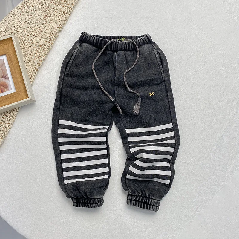 BOBO-Jersey de oto&ntilde;o estilo europeo y americano para ni&ntilde;os, Jersey moderno de Color con estampado de flores, 2021-4