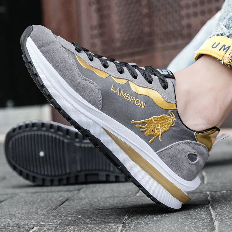 

Men Casual Shoes Denim Canvas Sneakers Summer Fashion Male Trainers Breathable Lace Up Flats Vulcanized Shoes Chaussure hommes