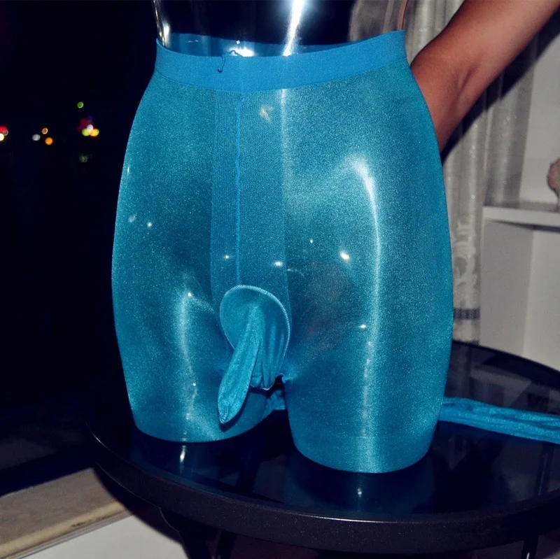 Сексуальные мужские глянцевые ультратонкие тонкие 1D колготки с пенисом чулки