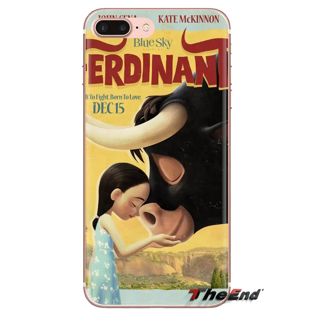 Фердинанд мягкий прозрачный просвечивающийся чехол Чехлы для htc один U11 U12 X9 M7 M8 A9