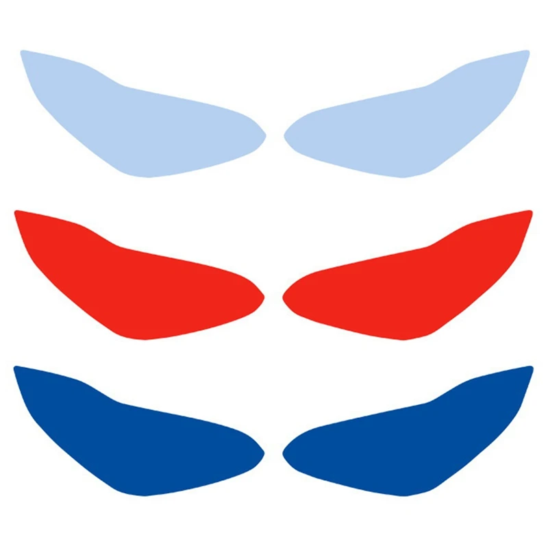 

DHBH-2PCS автомобильный светильник пленка для фар светильник защитный Стикеры отделка пленка на задний фонарь светильник плёнки для Tesla модель ...