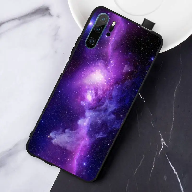 

Interstellar Purple Space Star universe Phone Case For Huawei honor Mate P 10 20 30 40 Pro 10i 9 10 20 8 x Lite