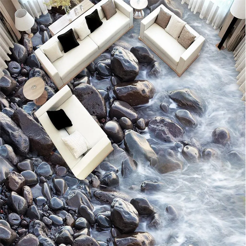 3d обои на заказ большие водонепроницаемые ПВХ водостойкие | Строительство и